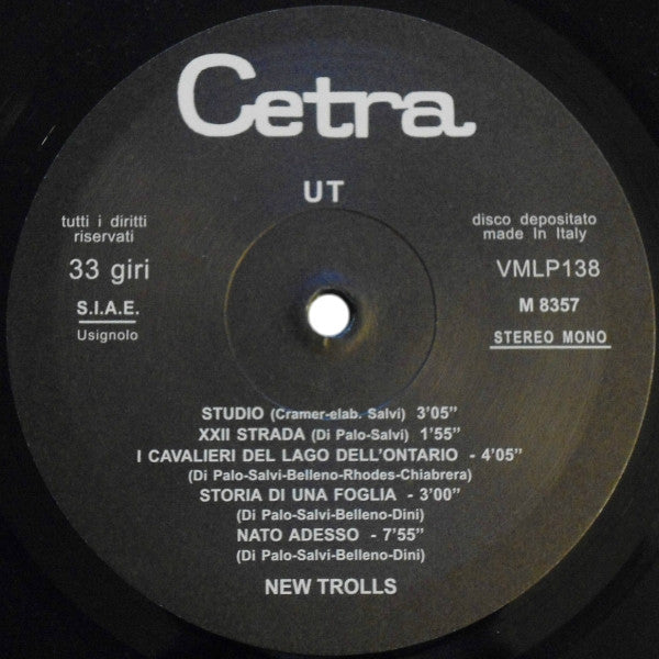 New Trolls – UT - Lp
