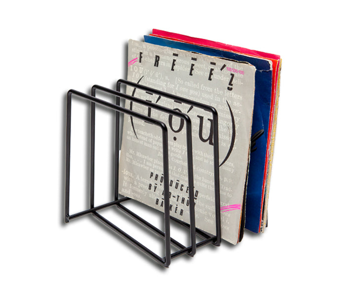 PORTADISCOS DE METAL PARA VINILOS INDIVIDUALES DE 7 PULGADAS