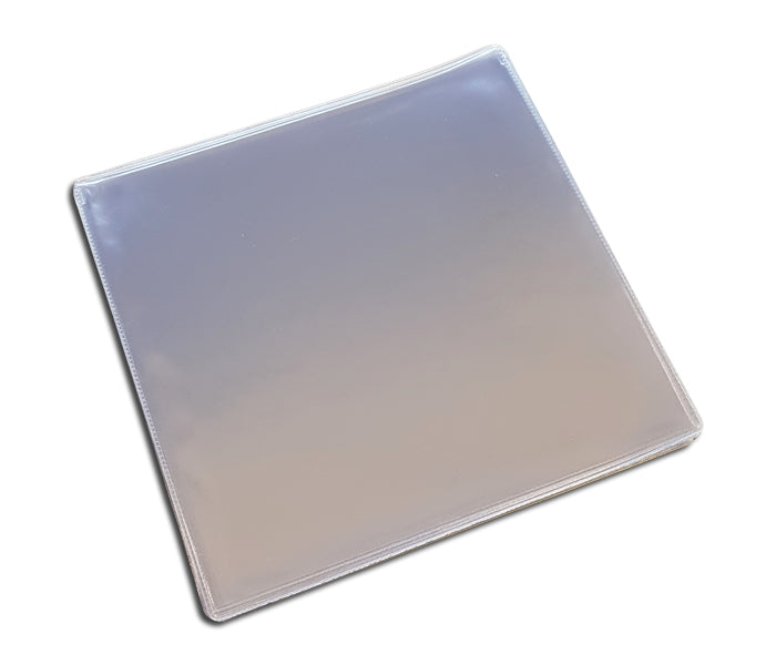 POCHETTES SEMI-RIGIDES POUR 45 RPM VINYLE 12 POUCES PVC 200 MY (50 pcs.)