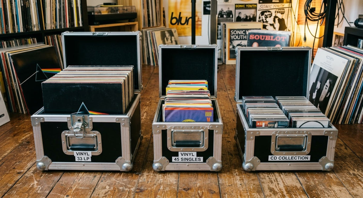 Flight Case Valige per Dischi e CD