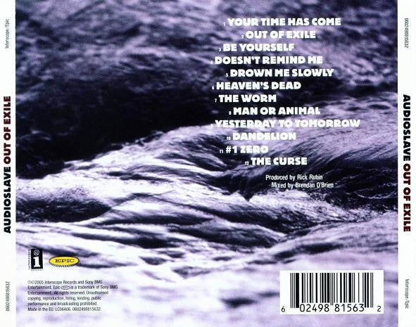 Audioslave – Out Of Exile - CD Album