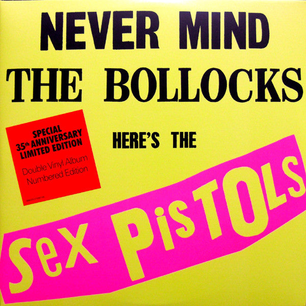 Sex Pistols – Never Mind The Bollocks, Here's The Sex Pistols - 2LP