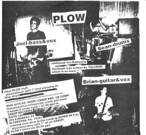 Community Weston / Plow United ‎– Vinyl 7"