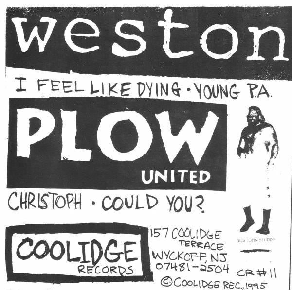 Community Weston / Plow United ‎– Vinyl 7"