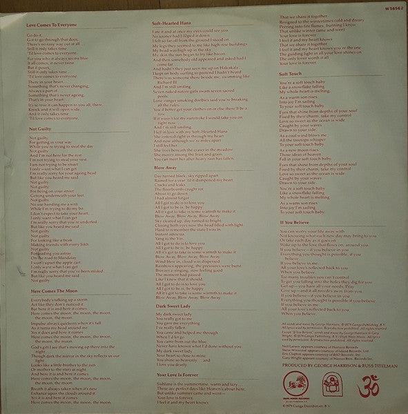 George Harrison – George Harrison Lp