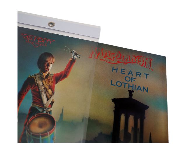 ESPOSITORE A PARETE IN POLIETILENE PER DISCHI LP VINILE 12 POLLICI