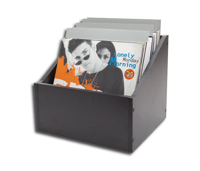 GRAUE KUNSTSTOFFTEILER ZUM KATALOGIEREN VON 12"-LP-SCHALLPLATTEN MIT 33 U/MIN (20 STK.)