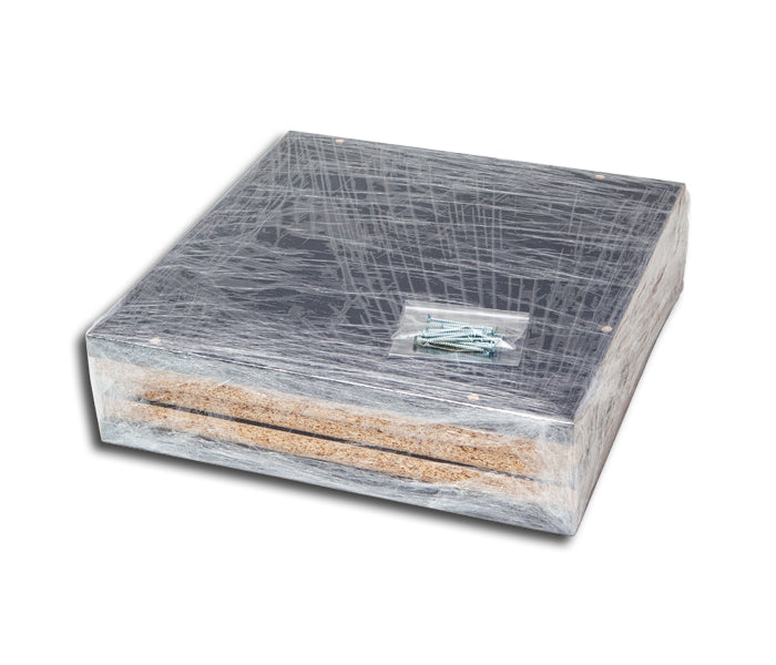 LP VINYLS CUBE BLACK – BEHÄLTER FÜR CA. 80 LP-SCHALLPLATTEN