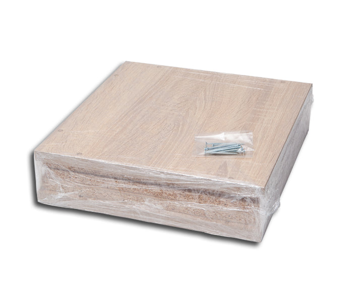 LP VINYLS CUBE OAK - CONTENEUR POUR ENVIRON 80 DISQUES LP