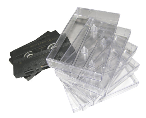 MC ETUI - ETUI TRANSPARENT POUR CASSETTES DE MUSIQUE (10 pcs.)