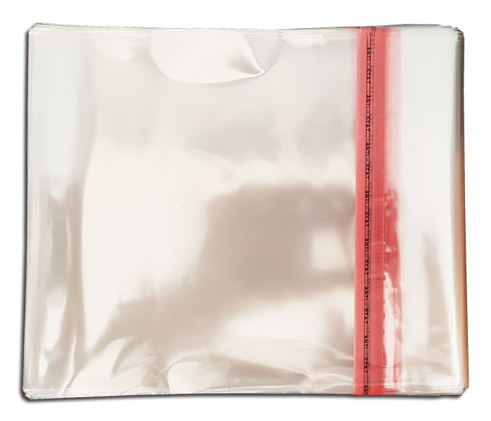 RECORDS SLEEVES 45 RPM 7 INCH VINYL WITH ADHESIVE CLOSURE IN POLYPROPYLENE SLIM 40MY DELUXE (100 pcs.)