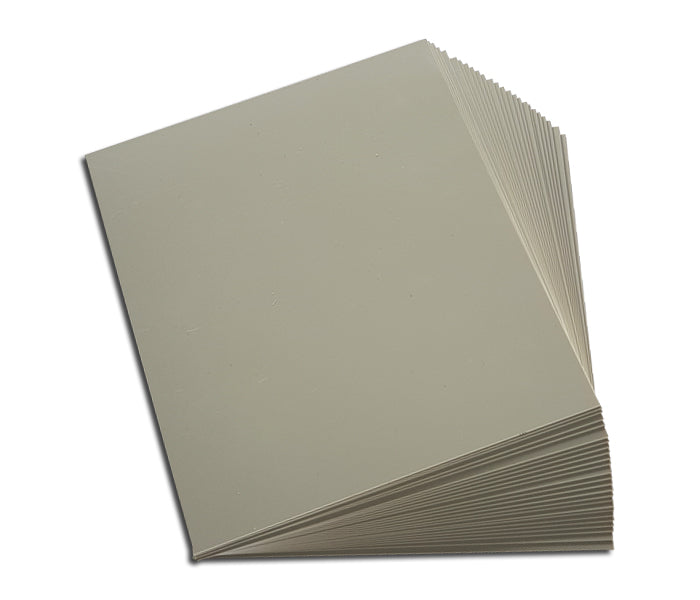 GRAUE KUNSTSTOFFTEILER ZUM KATALOGIEREN VON 45 U/MIN-SCHALLPLATTEN (20 Stk.)