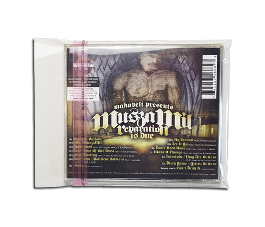 JEWEL CASE SLEEVES WITH ADHESIVE CLOSURE POLYPROPYLENE SLIM 40MY DELUXE (100 pcs.)