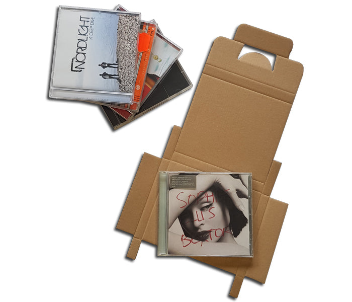 CD MAILERS 1 COMPACT DISC WITH JEWEL CASE (10 pcs.)