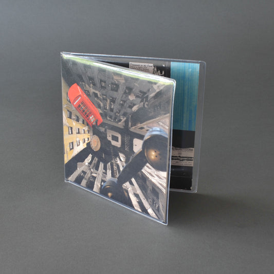 FUNDAS SEMIRRÍGIDAS ABRIBLES PARA DISCOS 45 RPM 7 PULGADAS DE VINILO EN 200 MY PVC (10 uds.)