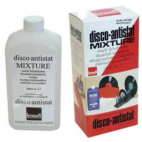 KNOSTI DISCO ANTISTAT MIXTURE  - ANTISTATISCHE FLÜSSIGKEIT FÜR DIE VINYL-REINIGUNG (1lt)
